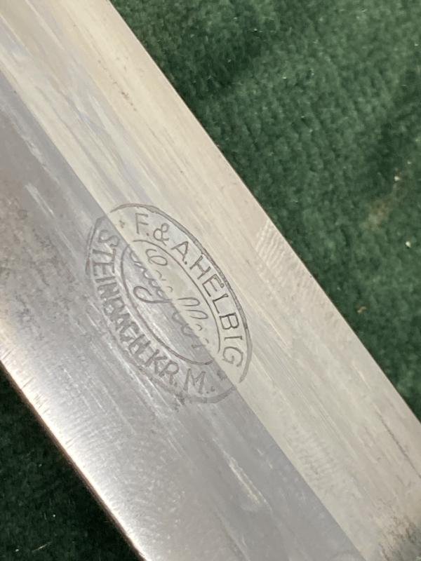 AN ALL ALUMINIUM NSFK FLYERS KNIFE BY HELBIG. — image 8