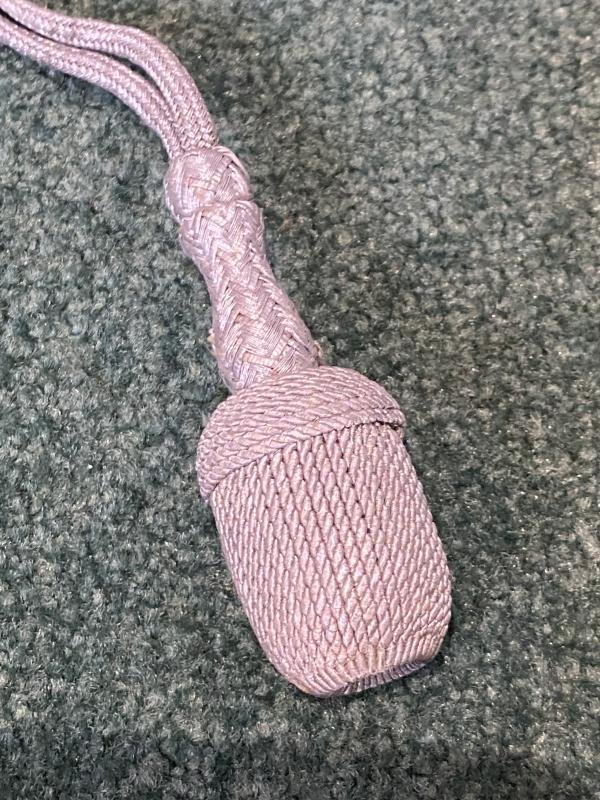 BULLION 23cm KNOT USED ON 2nd LUFTWAFFE DAGGERS & TENO OFFICER. — image 2