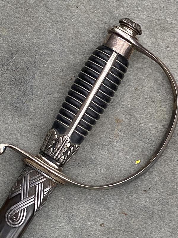 AN INTERESTING SS 'OFFICER CANDIDATE' SWORD BY EICKHORN. — image 4