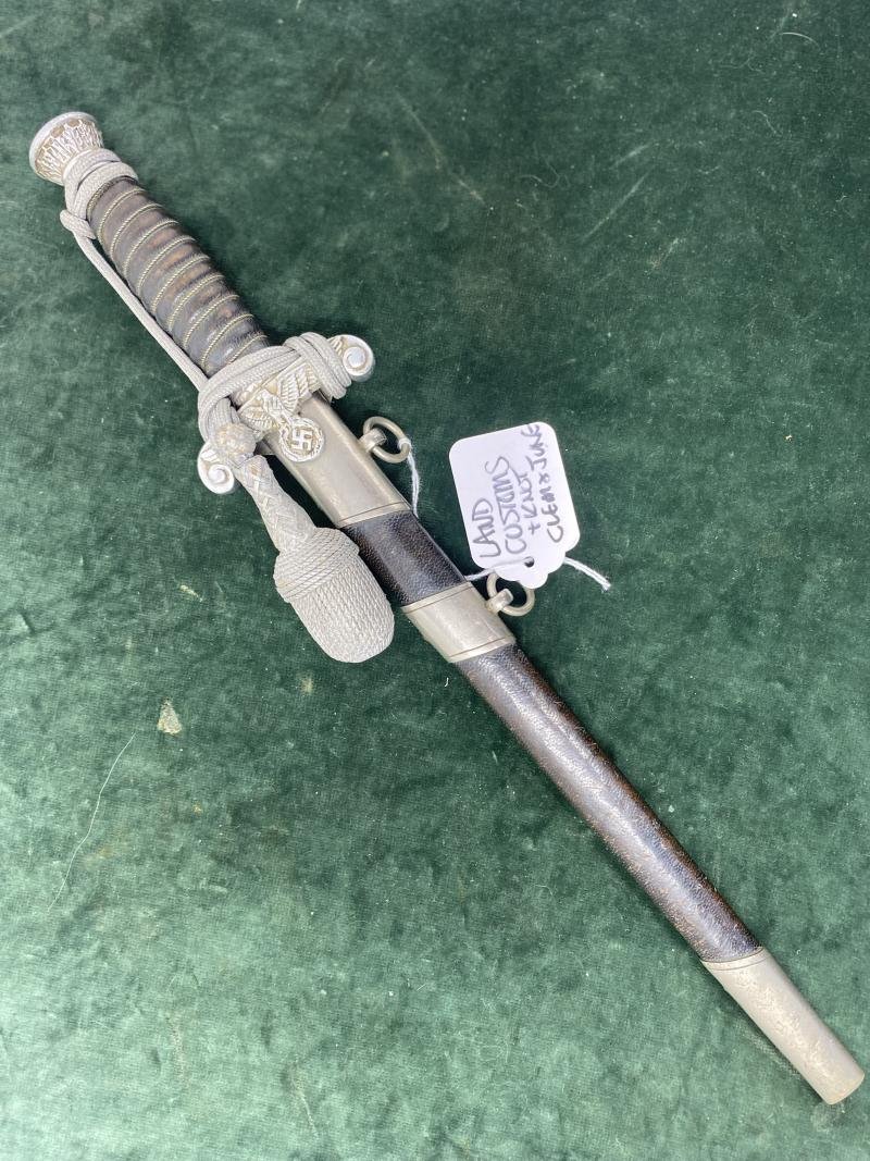 LAND CUSTOMS DAGGER WITH KNOT BY CLEM & JUNG. — image 2