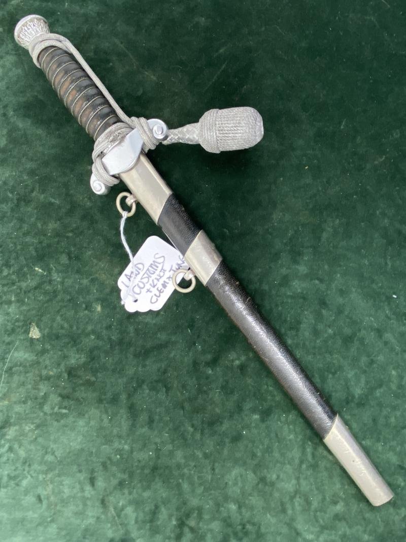 LAND CUSTOMS DAGGER WITH KNOT BY CLEM & JUNG. — image 5