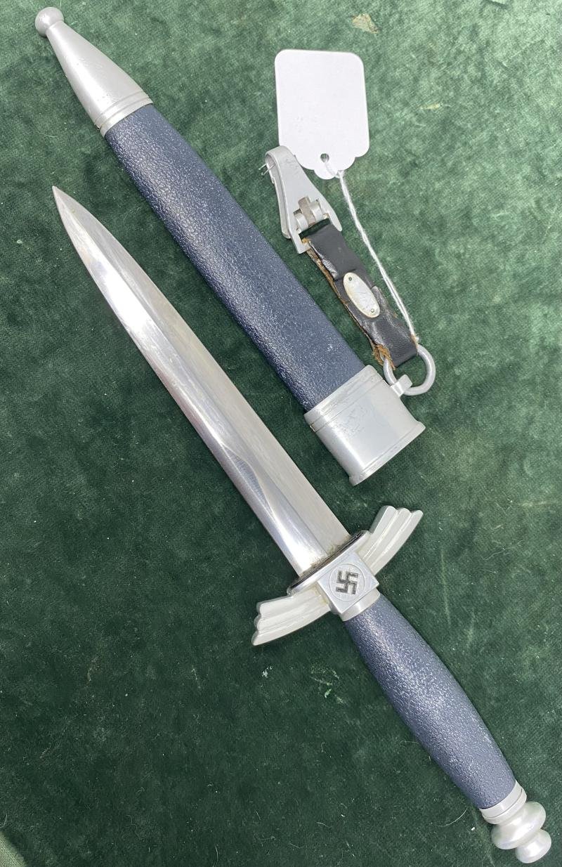 A 'CRACKLE FINISH'. NSFK FLYERS DAGGER BY HELBIG. — image 6