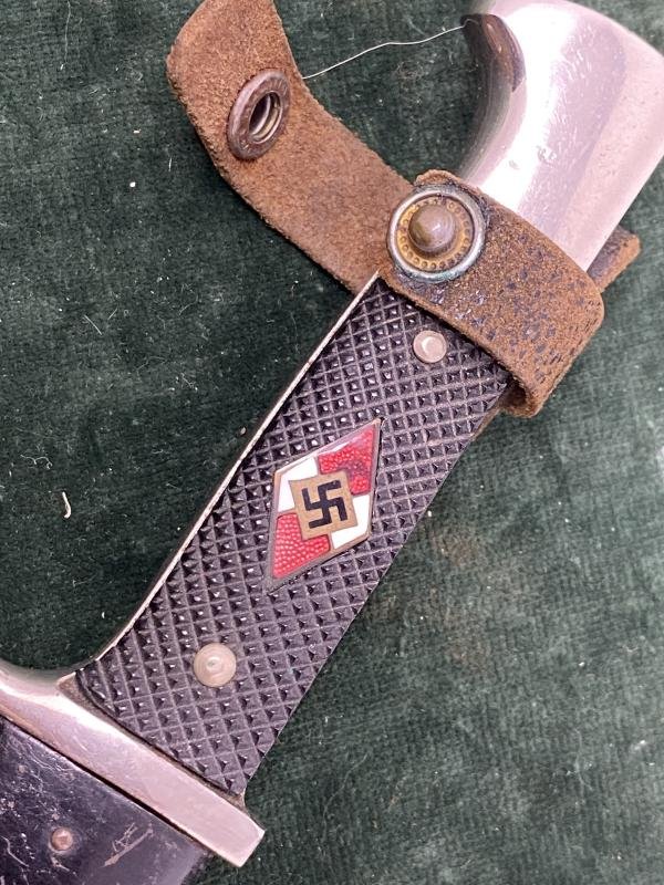 EARLY HITLER YOUTH KNIFE WITH MOTTO BY ANTON WINGEN Jr. — image 3