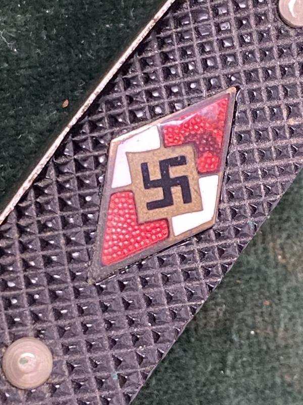 EARLY HITLER YOUTH KNIFE WITH MOTTO BY ANTON WINGEN Jr. — image 4