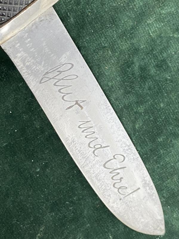 EARLY HITLER YOUTH KNIFE WITH MOTTO BY ANTON WINGEN Jr. — image 7