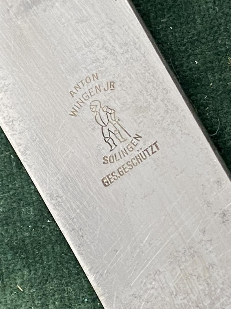 EARLY HITLER YOUTH KNIFE WITH MOTTO BY ANTON WINGEN Jr. — image 9