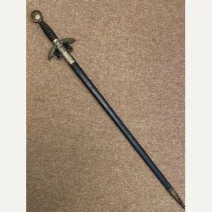 AN UNCLEANED & UNTOUCHED EARLY LUFTWAFFE SWORD BY HORSTER WITH …