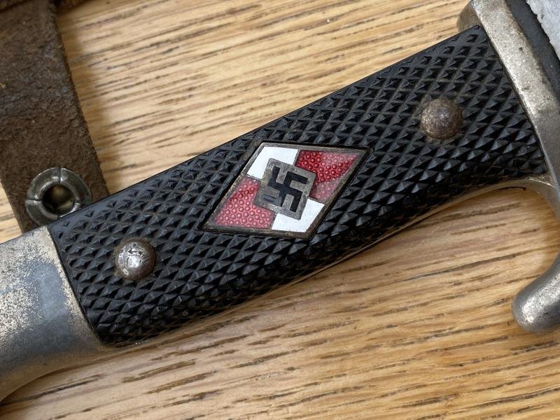 PRIVATELY ACQUIRED HJ DAGGER WITH MATCHING BELT AND BUCKLE. — image 5