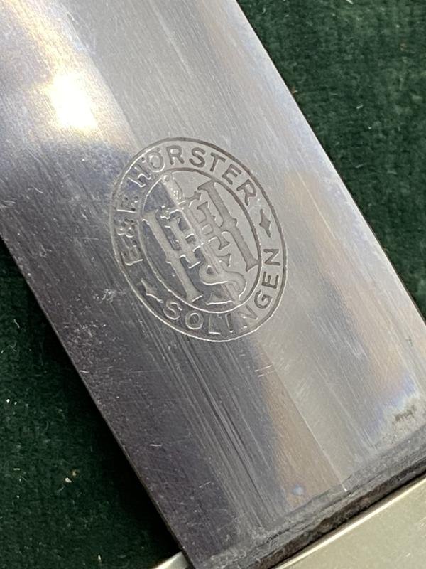 RARE TO FIND…RLB MANS 1st Pattn DAGGER BY HORSTER. — image 7