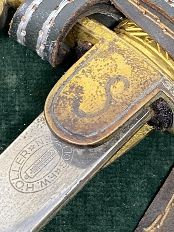 THIRD REICH OFFICERS SWORD BY FW HOLLER. — image 6