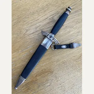 DLV FLYERS KNIFE BY CARL JULIUS KREBS. PERSONALISED.