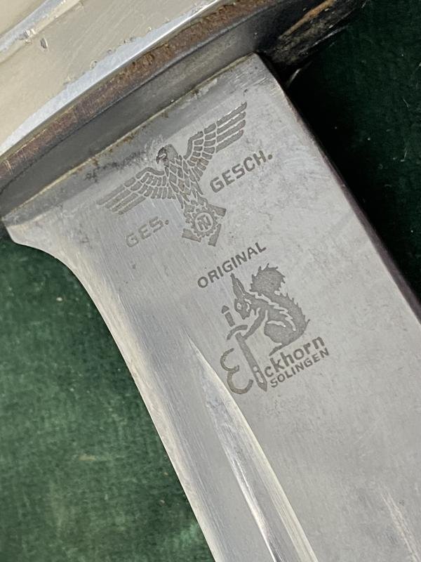 NEAR PERFECT TENO MANS HEWER BY EICKHORN. — image 8