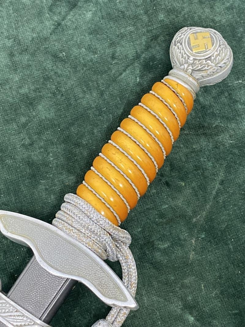 A REALLY SUPER 2nd Pattn LUFTWAFFE BY SMF WITH ALL FINISH &100% GILDED SWAZS! — image 6