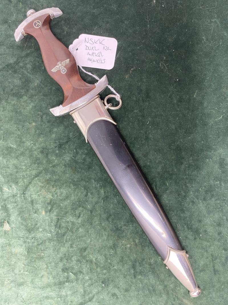 A NEAR MINT 'TRANSITIONAL' NSKK DAGGER BY J.A. HENKELS. — image 2