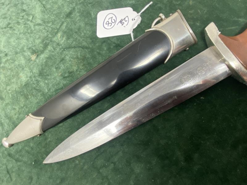 A NEAR MINT 'TRANSITIONAL' NSKK DAGGER BY J.A. HENKELS. — image 8