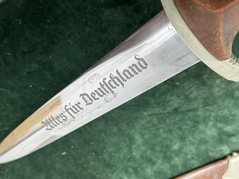 AN EARLY SA DAGGER BY C.& R. LINDER WITH FREE EARLY HANGER!!! — image 10