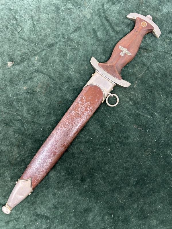 AN EARLY SA DAGGER BY C.& R. LINDER WITH FREE EARLY HANGER!!! — image 2