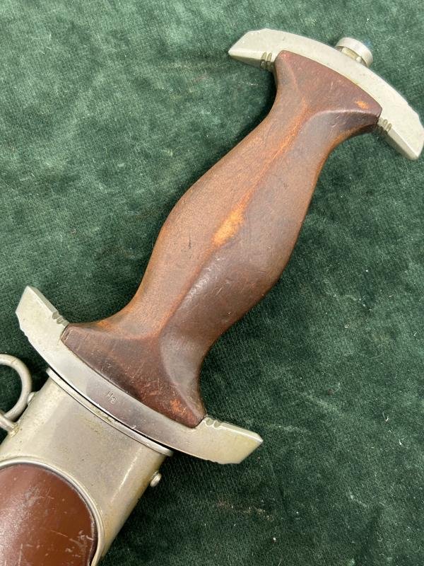 AN EARLY SA DAGGER BY C.& R. LINDER WITH FREE EARLY HANGER!!! — image 5