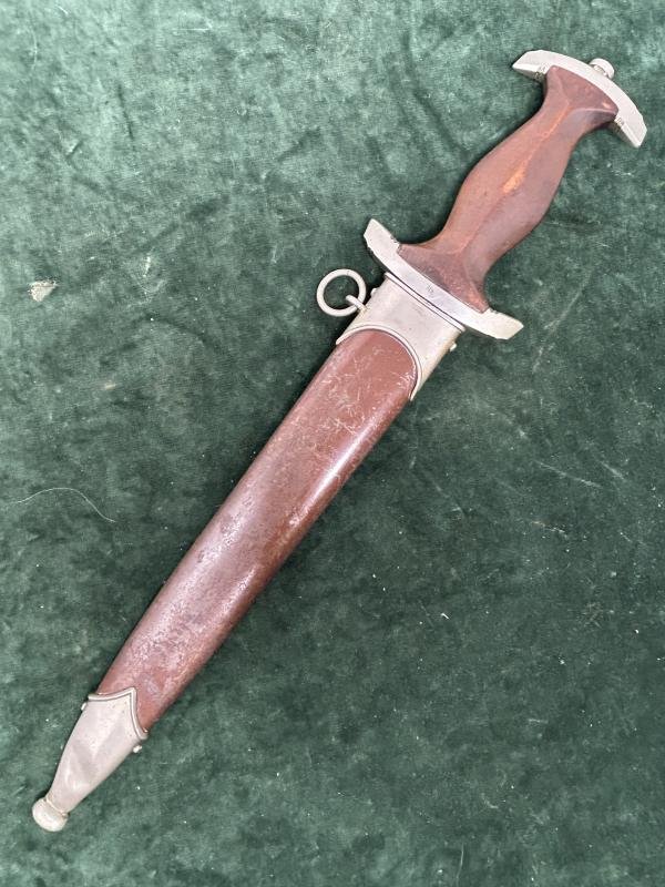 AN EARLY SA DAGGER BY C.& R. LINDER WITH FREE EARLY HANGER!!! — image 6