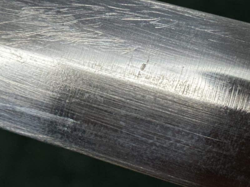 EARLY SS DAGGER BY BOKER WITH ERASED ROHM BLADE & ORIGINAL VERTICAL HANGER. — image 10