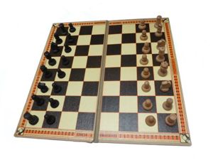 WW2 POW Chess Set c.1942