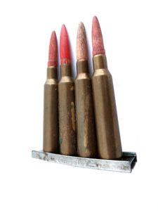 WW1 Inert 6.5x55mm Swedish Military Cartridges
