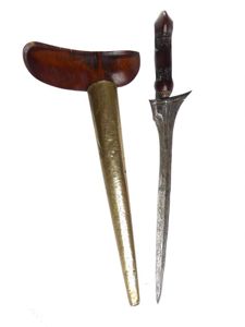 Antique Indonesian Kris Dagger c.1890