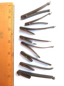 (5) Assorted Antique Gun Springs