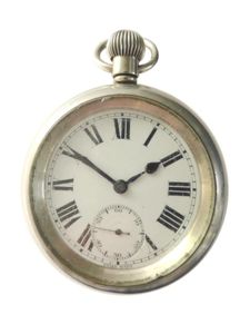 Early LMS Railway Watch By Record, c.1923