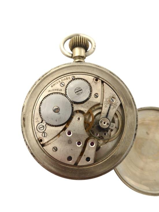 WW2 Royal Navy Pattern 300 Pocket Watch — image 5