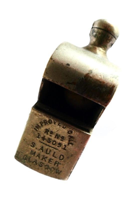 6 Piece Improved Call Whistle By S. Auld c.1890 — image 3