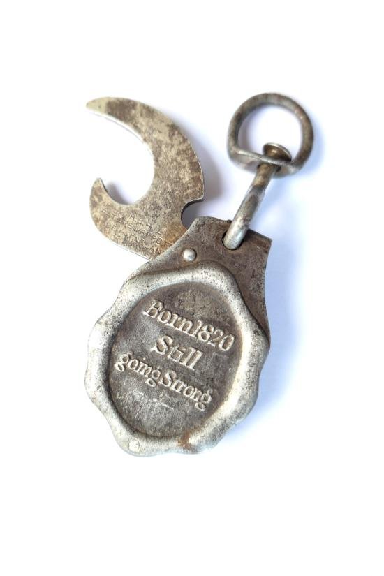 Vintage Johnnie Walker Whisky Key Fob — image 2