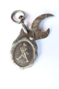Vintage Johnnie Walker Whisky Key Fob