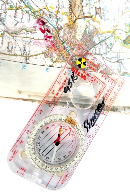 British Army Maps & Silva Compass — image 3