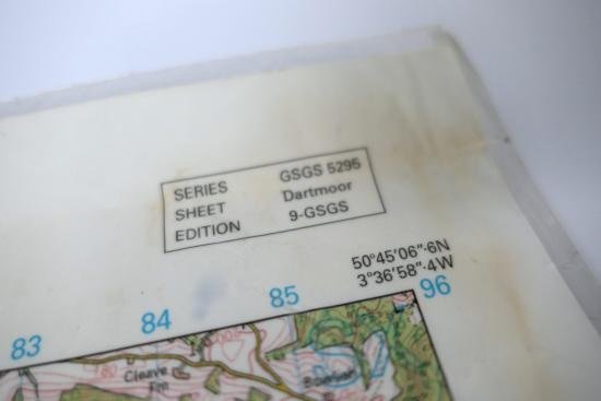 British Army Maps & Silva Compass — image 5