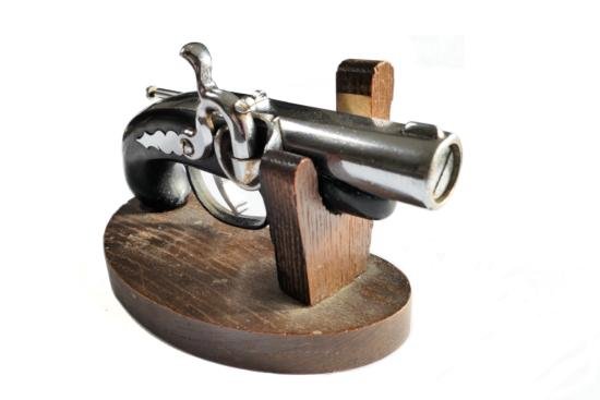 Vintage Percussion Pistol Petrol Lighter — image 2