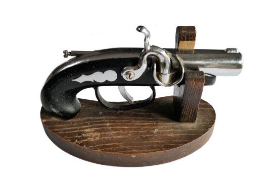 Vintage Percussion Pistol Petrol Lighter — image 4