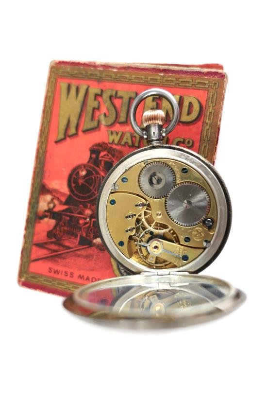 Longines West End Half Hunter Watch c.1922 — image 4