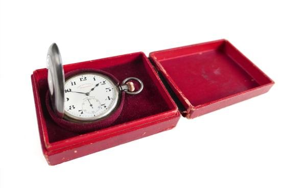 Longines West End Half Hunter Watch c.1922 — image 5