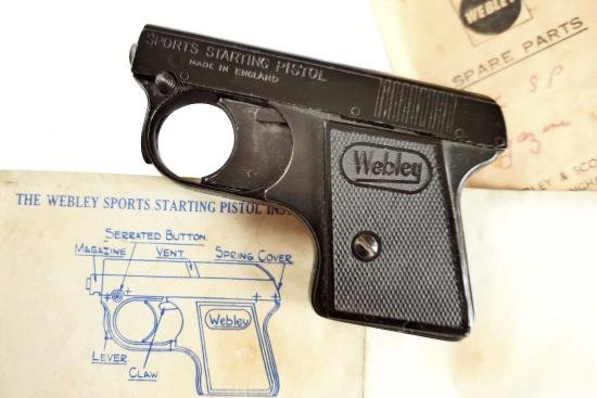 Vintage Webley Mark I Starting Pistol — image 3