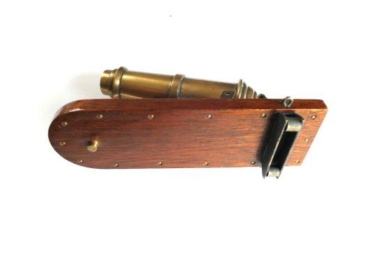 Admiralty Carronade Brass & Teak Model — image 4