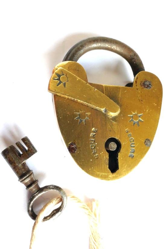 Boer War - Army Officer's Kit Bag & Lock — image 3