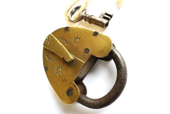 Boer War - Army Officer's Kit Bag & Lock — image 4