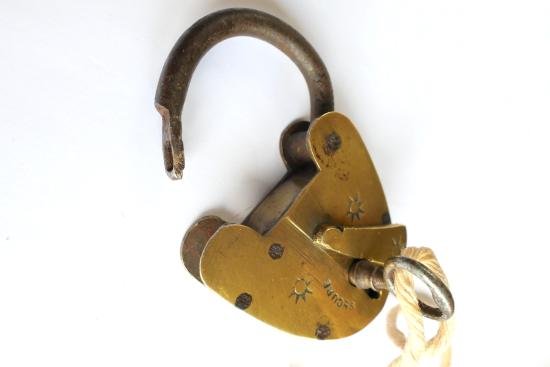 Boer War - Army Officer's Kit Bag & Lock — image 5