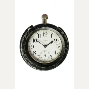 WW1 Mark IV 8-Day Aircraft Instrument Watch & Holder