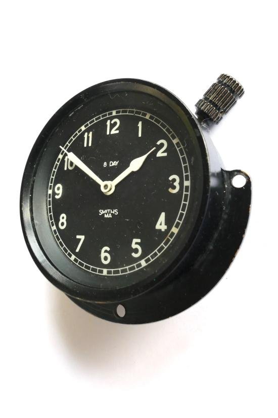 Pre WW2 8 Day Smiths Aircraft Instrument — image 2
