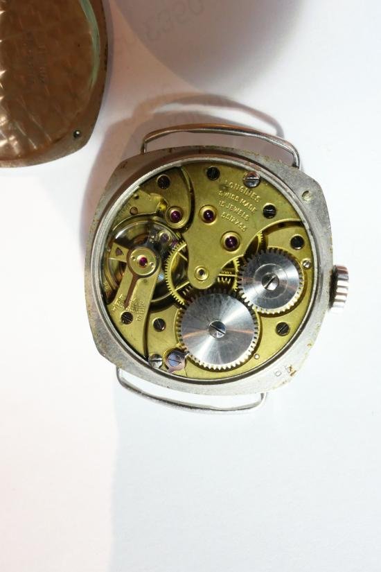 WW2 Era Cushion Longines Watch — image 2