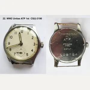 WW2 Unitas ATP 1st Pattern Watch